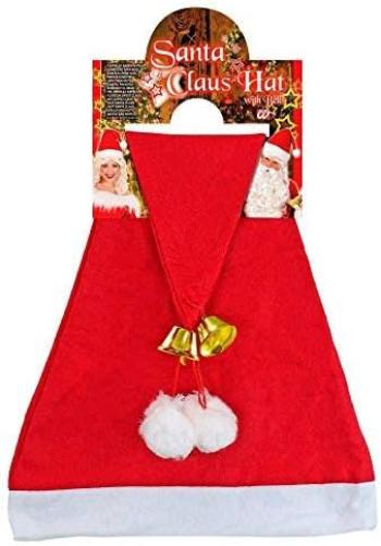 WIDMANN Unisex Babbo Natale Hat One Size Multi-coloured