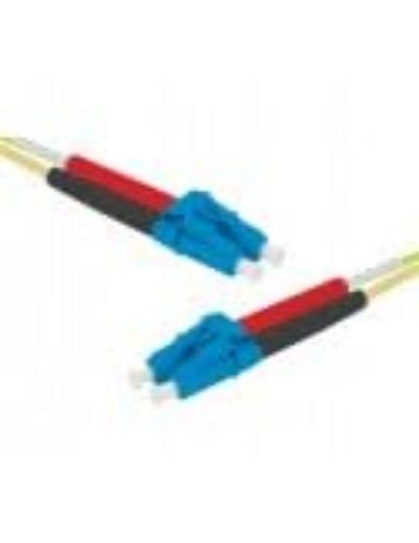 Duplex HD Mono OS2 9/125 LC-UPC/LC-UPC Optical Cable - 0.5m