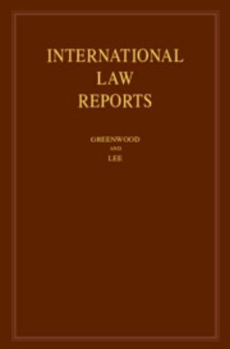 International Law Reports: Volume 202