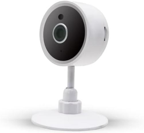 Qnect Wi-Fi Indoor Camera - 720P - Met Bewegingsdetectie - Werkt Met Google Home En Amazon Alexa - Wi-Fi 2,4Ghz