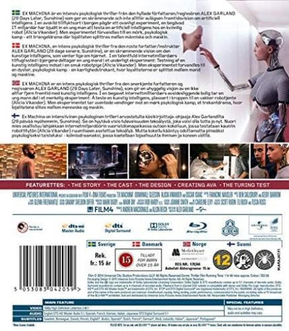 Ex Machina (Blu-Ray) [EU Import]