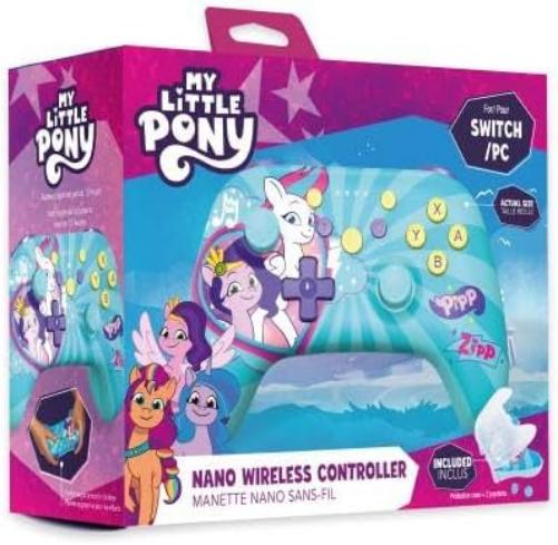 Freaks And Geeks - Switch/Pc Nano Wireless Controller - My Little Pony Pipp & Zipp