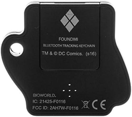 DC Comics Foundmi 2.0 Appareil de Suivi Bluetooth Batman