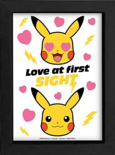 Quadro Pokemon Love At First Sight