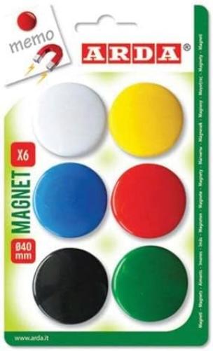 Blister 6 Magneti Diametro 30 Mm