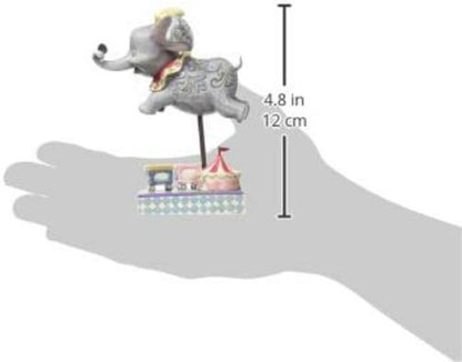 Disney Tradition 4010028 Dumbo Resina, Design di Jim Shore, 11.5 cm