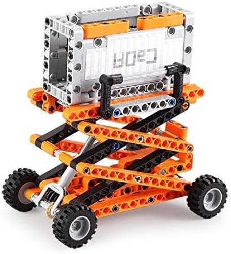 CaDA 10in1 Hafen-Set (Truck, Hänger, Gabelstapler, Lader, Kräne, Container UVM!), 634 Teile (kompatibel z.B. mit Lego Technic z.B. 42062 42078 8285 42062 42079 8416 42061) C71002W