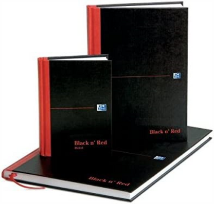 BLACK N RED BOOK A6 FEINT C66655