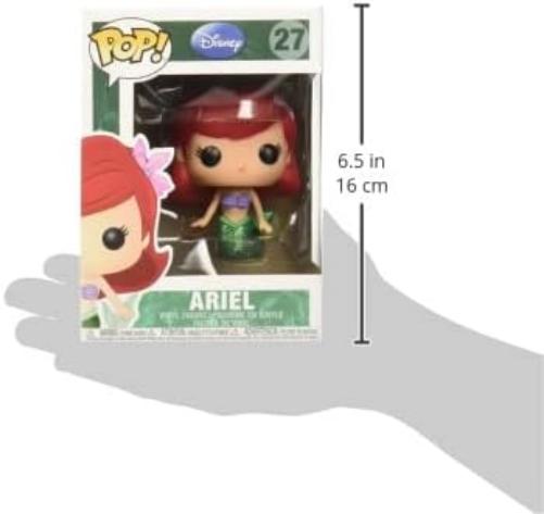 Funko POP! Disney Little Mermaid - Ariel - Collectable Vinyl Figure - Gift Idea - Official Merchandise - Toys for Kids & Adults - Movies Fans - Model Figure for Collectors and Display One Size
