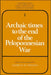 Archaic Times to the End of the Peloponnesian War
