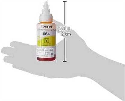 Epson T6644 Tintenpatrone EcoTank, Singlepack gelb, 235H547