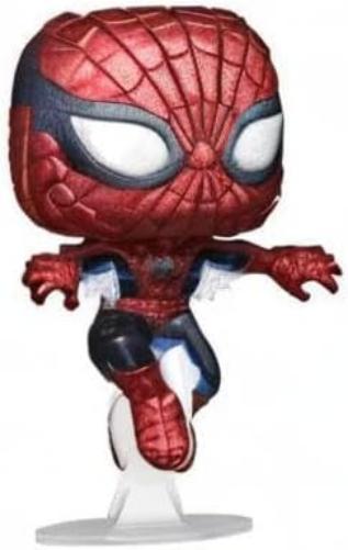 Funko 68371 Pop! Marvel: Beyond Amazing - Spider-man (Glitter Diamond Special Edition) #593
