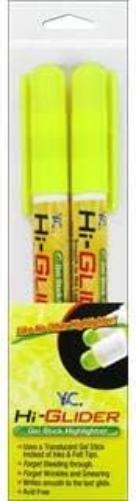 Yasutomo Y&C Hi Glider Highlighter Yellow 2Pc