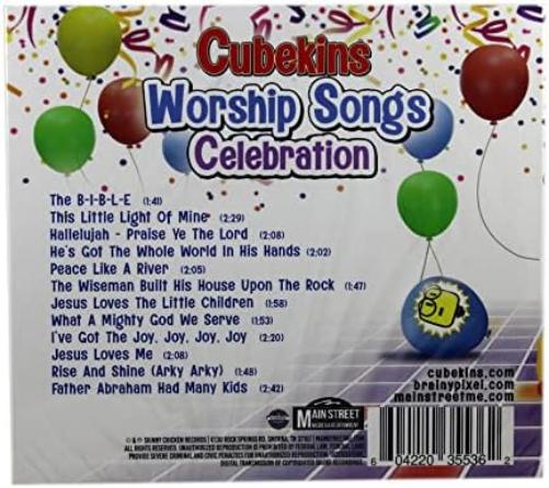 Cubekins Worship Songs Celebration