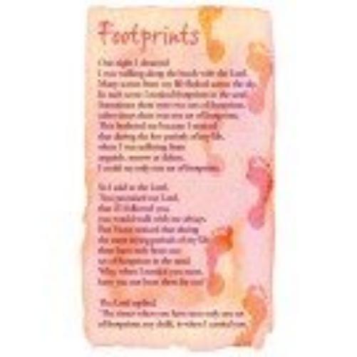 Huellas – Tarjeta de oración