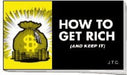 How to Get Rich Tracts (Pack of 25