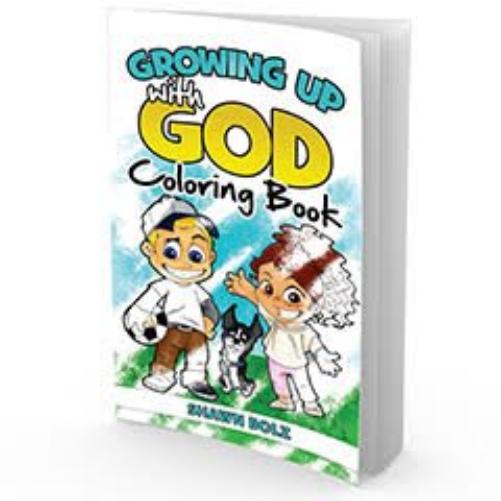 Growing Up With God Colouring Book