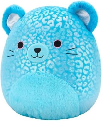 Squishmallows SQCR07674 - Sarge der Blaue Jaguar 30 cm, offizielles Jazwares Plüsch, superweiches Kuscheltier