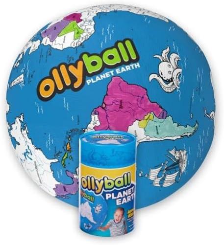 Ollyball 12In Steam Mega Sized 22In Planet Earth
