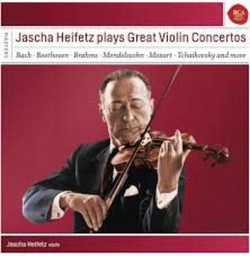 Jascha Heifetz (1901-2001) : Concertos Pour Violon anglais]