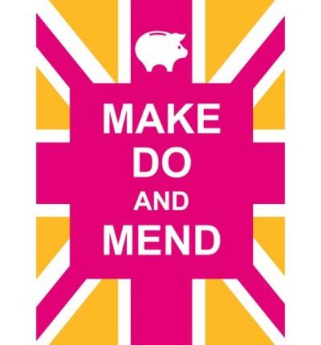 Large Notebook : Make Do and Mend