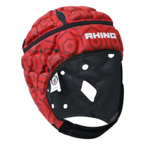 Rhino JB VII Head Guard Adult Medium Red/Black Medium Red/Black