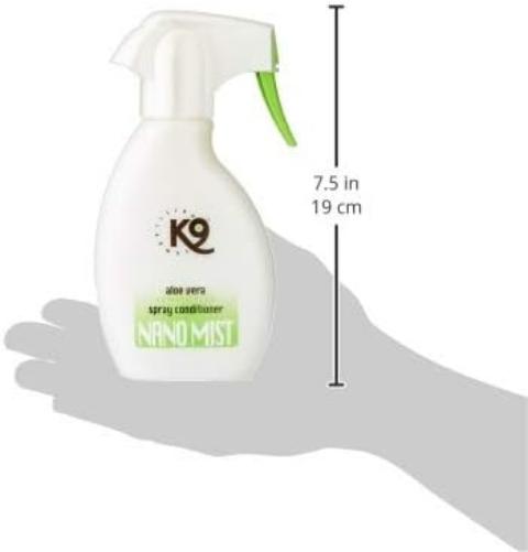 K9 Nano-Mist Spray for Dogs, Aloe Vera (250 ml) / Merch