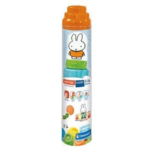Clementoni Miffy Clemmy Tube, Educatief Speelgoed, Verschillende Texturen En Locaties, Voor Kinderen, Gemaakt In Italië, Multicolor - 56415