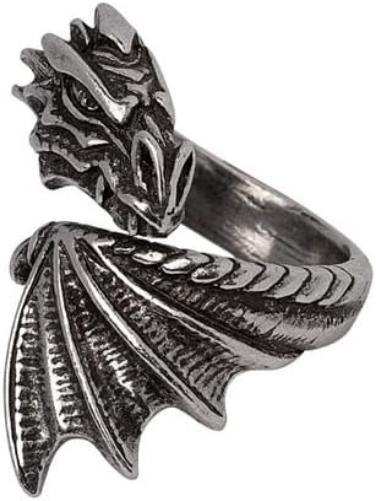 Alchemy Gothic The Awakening Unisex Anello Colore Argento