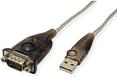 ATEN UC232A1 (1m) USB To RS-232 Adaptor Cable UK | #1 KVM Market Leader,Black