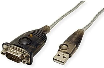 ATEN UC232A1 (1m) USB To RS-232 Adaptor Cable UK | #1 KVM Market Leader,Black
