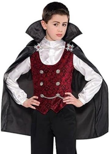 Disfraz de Conde Vampiro para niños en Varias Tallas para Halloween