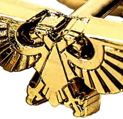 Warhammer 40,000 Imperium Symbol Cufflinks – Officially Licensed Premium Metal Design Gift Jewellery