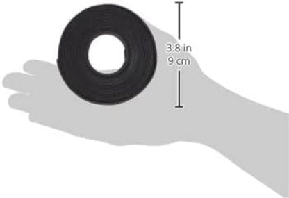 VELCRO Brand VEL-EC60253 One-Wrap Reusable Ties, 10mm x 5m-Black