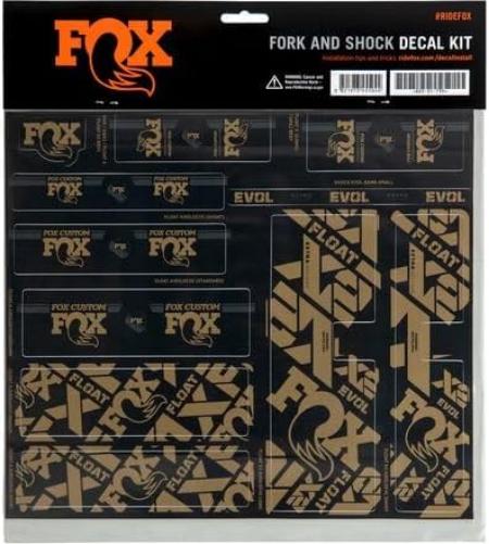 Fox Custom Fork/rear Shock 2021 Stickers Kit One Size