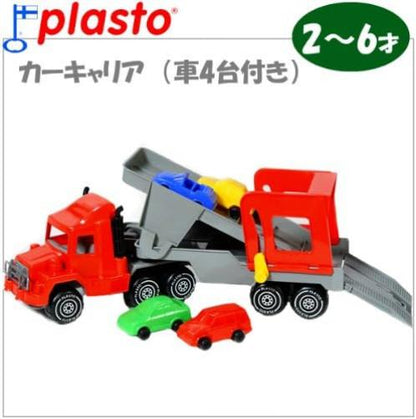 Plasto - Car Carrier With 4 Cars - 47 Cm (1643000)