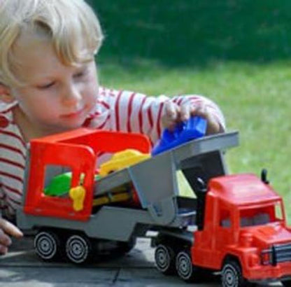 Plasto - Car Carrier With 4 Cars - 47 Cm (1643000)