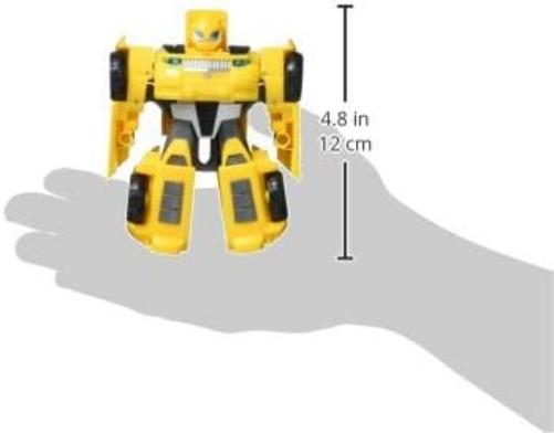 Transformers Playskool Heroes Rescue Bots Academy Classic Heroes Team Bumblebee Converting Toy, 4.5-Inch Action Figure, F0886