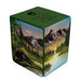 Ultra Pro - Bob Ross Mountain Retreat Alcove Flip, Trading Card Game Accessories, Premium Deck Storage Solution, Collectible Card Game Organizer, Leatherette Deck Box, Compact Secure TCG Storage