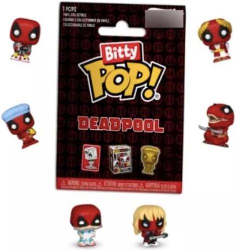 FUNKO Bitty POP! Singles: Deadpool (One Random Bitty Pop! Per Purchase