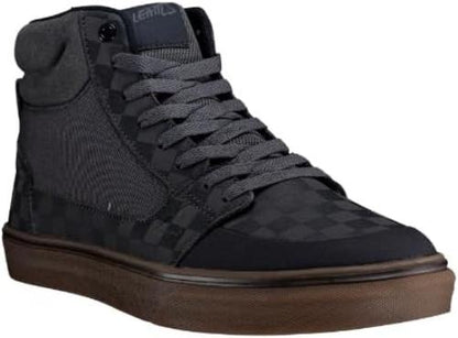 Leatt Homme Scarpe MTB 1.0 Flat Hi Con Suola A Doppia Mescola Chaussure de Cyclisme