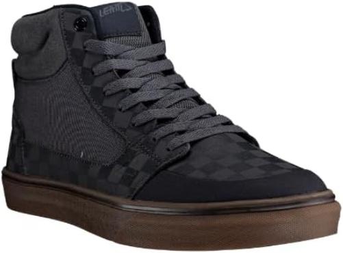 Leatt Homme Scarpe MTB 1.0 Flat Hi Con Suola A Doppia Mescola Chaussure de Cyclisme