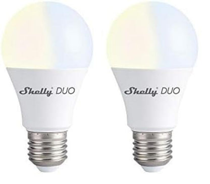 Shelly Plug & Play Beleuchtung Duo E27 WLAN LED