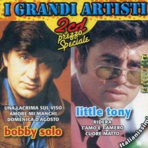 Little Tony - Bobby Solo - I Grandi Artisti -2Cd Audiocd Italian Import