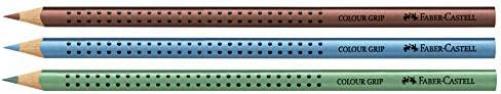 Faber-Castell Colour Pencil Colour Grip Green Metallic