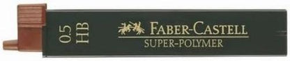 Faber Castell 0.5 mm 121799"Super Polymer" HB Fineline Lead (Pack of 24)