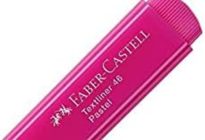 Faber-Castell Textliner TL 46 Pastel Ink Barrel with Clip Purple Pink
