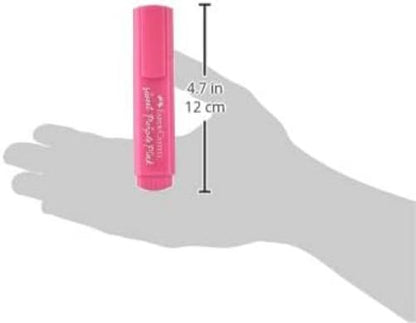 Faber-Castell Textliner TL 46 Pastel Ink Barrel with Clip Purple Pink