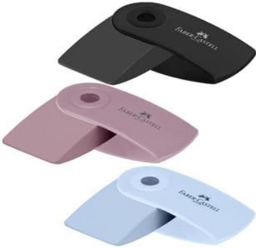 Faber-Castell No. 182477 PVC-Free Sleeve Mini Eraser
