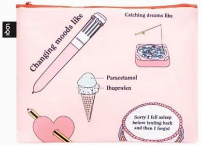 Zip Pockets Pattern Recycled